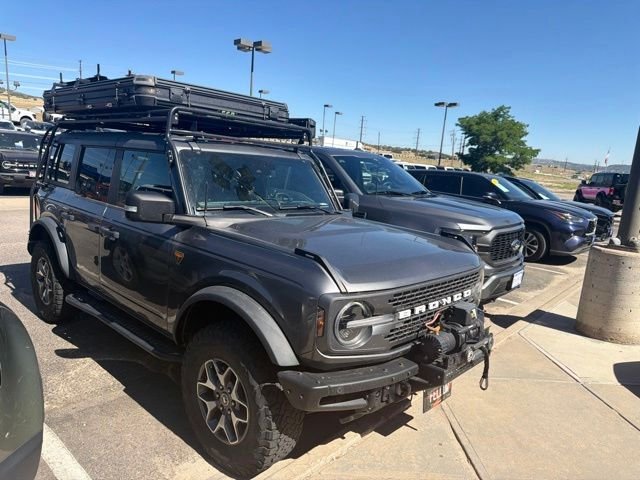 Used 2022 Carbonized Gray Metallic Ford Badlands image 2
