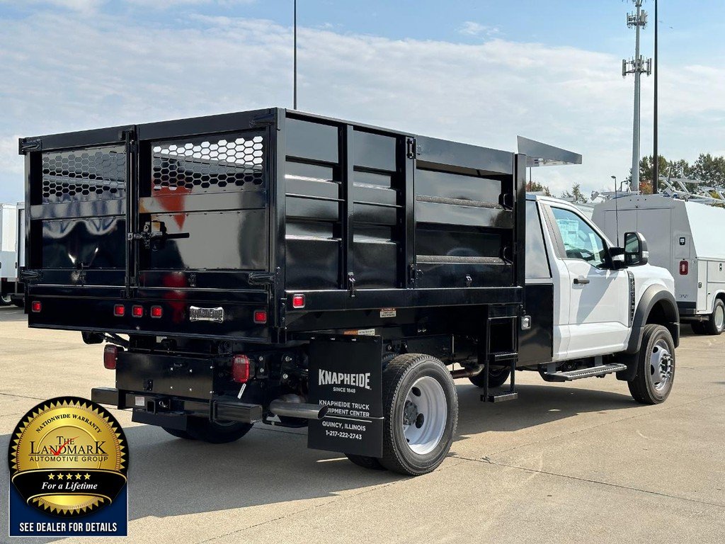 Used 2023 Oxford White Ford XL 4WD Reg Cab 169" WB 84" CA image 3