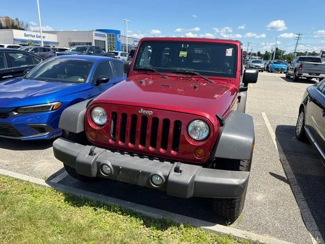 Used 2013 Deep Cherry Red Crystal Jeep Sport image 7
