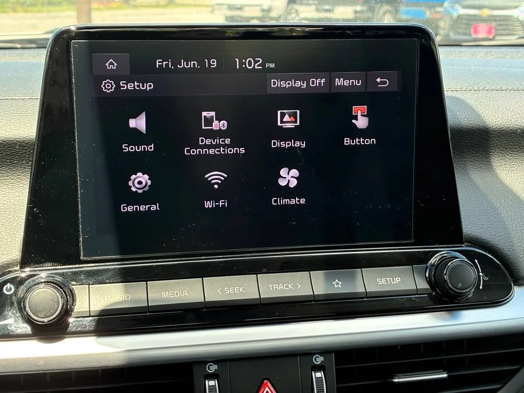 Used 2022 Aurora Black Kia LXS image 26