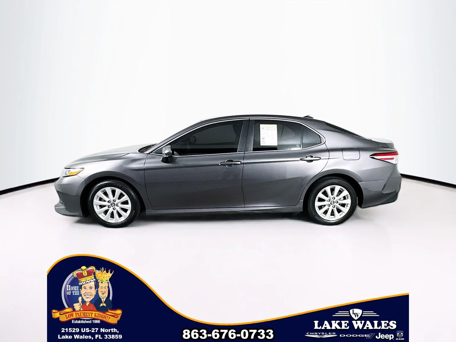 Used 2019 Gray Toyota LE image 4