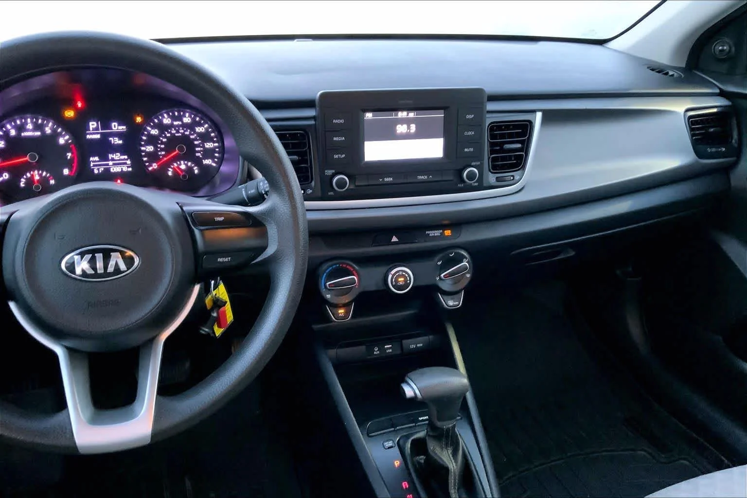 Used 2018 Aurora Black Kia LX image 7