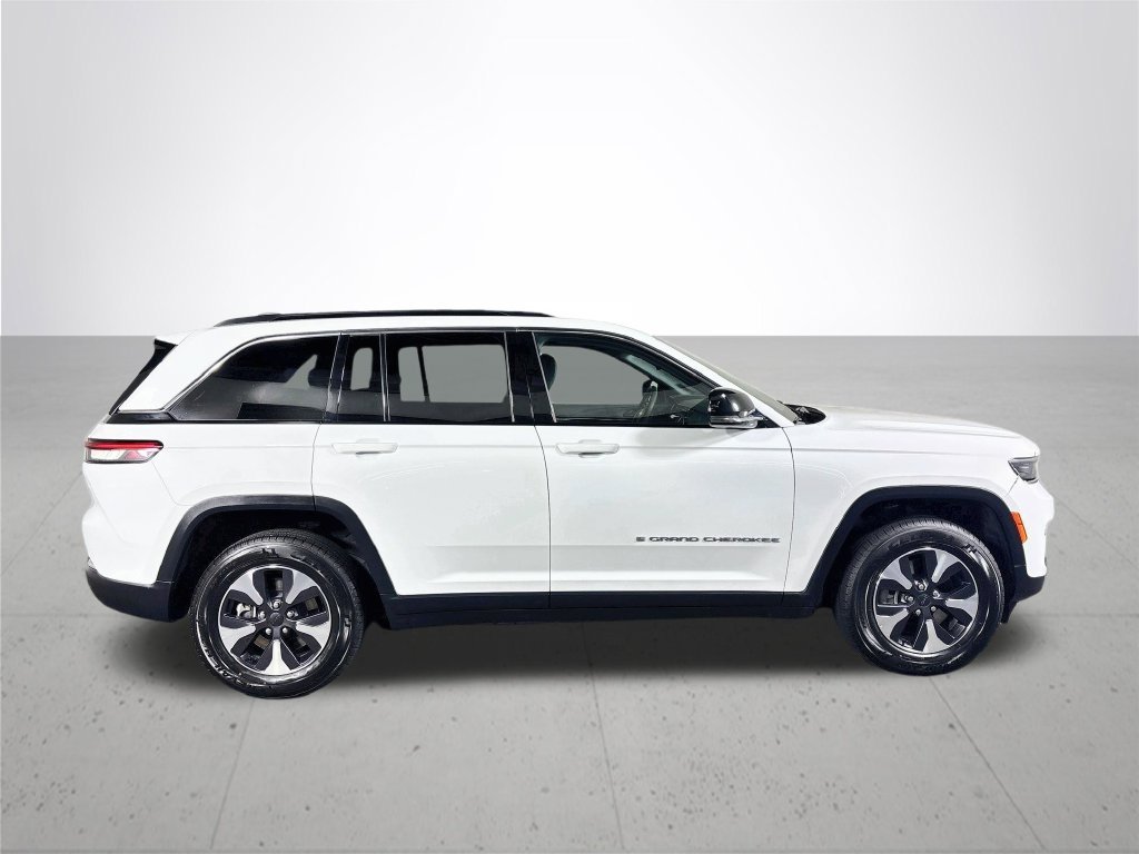Used 2024 Bright White Clearcoat Jeep 4xe image 5