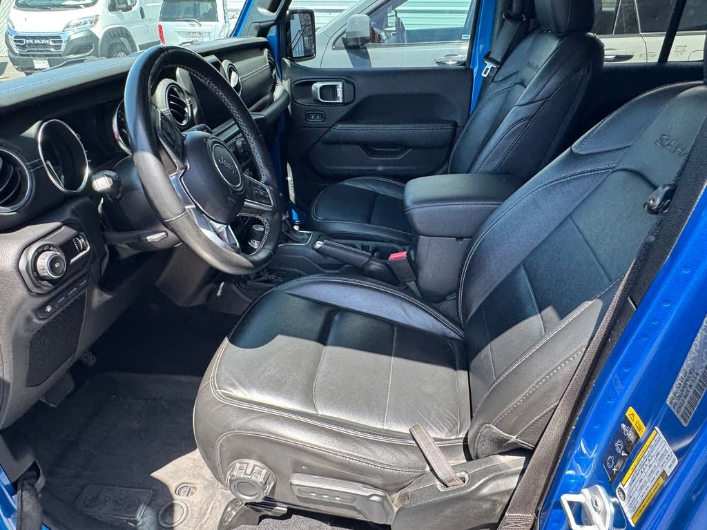 Used 2023 Blue Jeep Sahara 4xe image 23