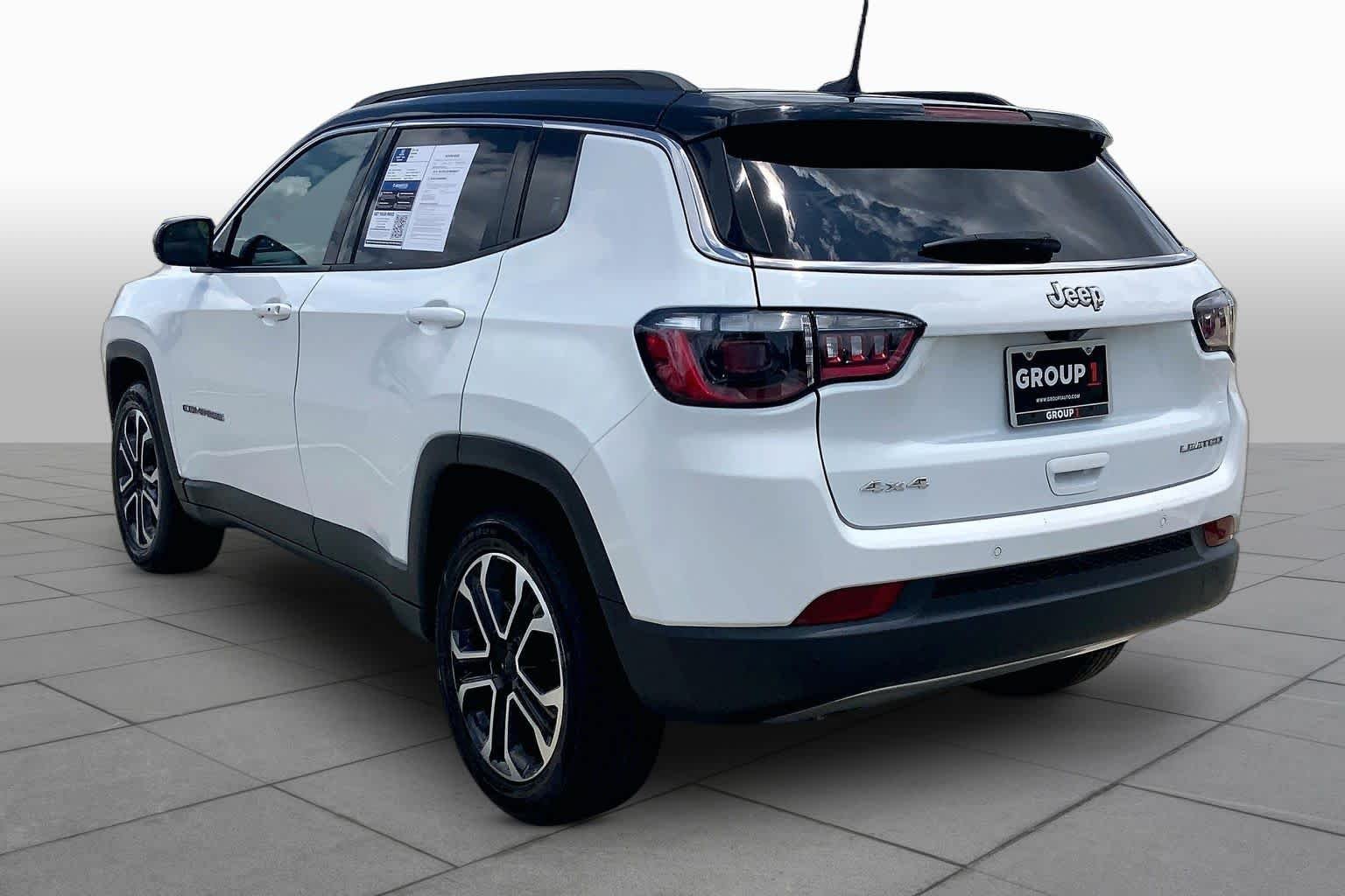Used 2024 Bright White Clearcoat Jeep Limited image 12