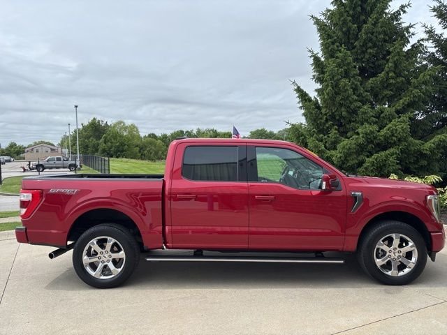 Certified Used 2023 Red Ford Lariat image 6
