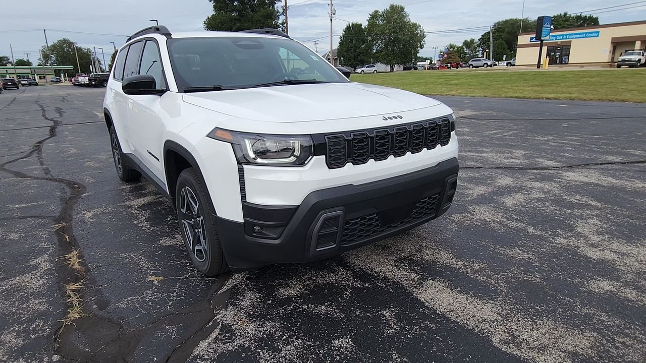 New 2026 Bright White Clear-Coat Exterior Paint Jeep Limited image 2