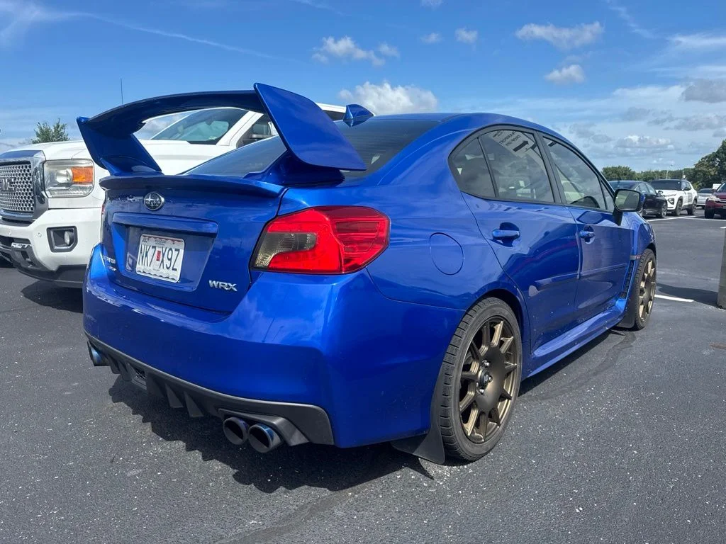 Used 2015 Blue Subaru WRX image 3