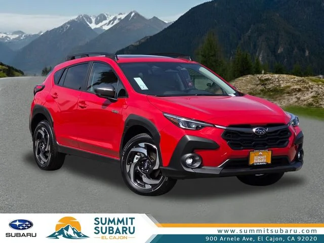 New 2026 PURE RED Subaru Limited Hybrid image 1