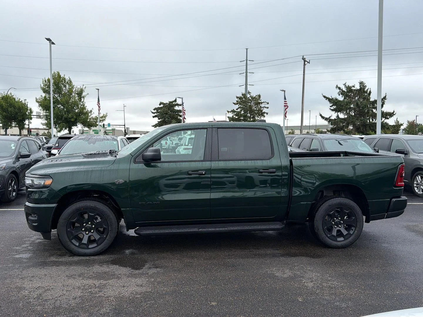 New 2027 Serrano-Green Metallic Exterior Paint RAM Express image 4