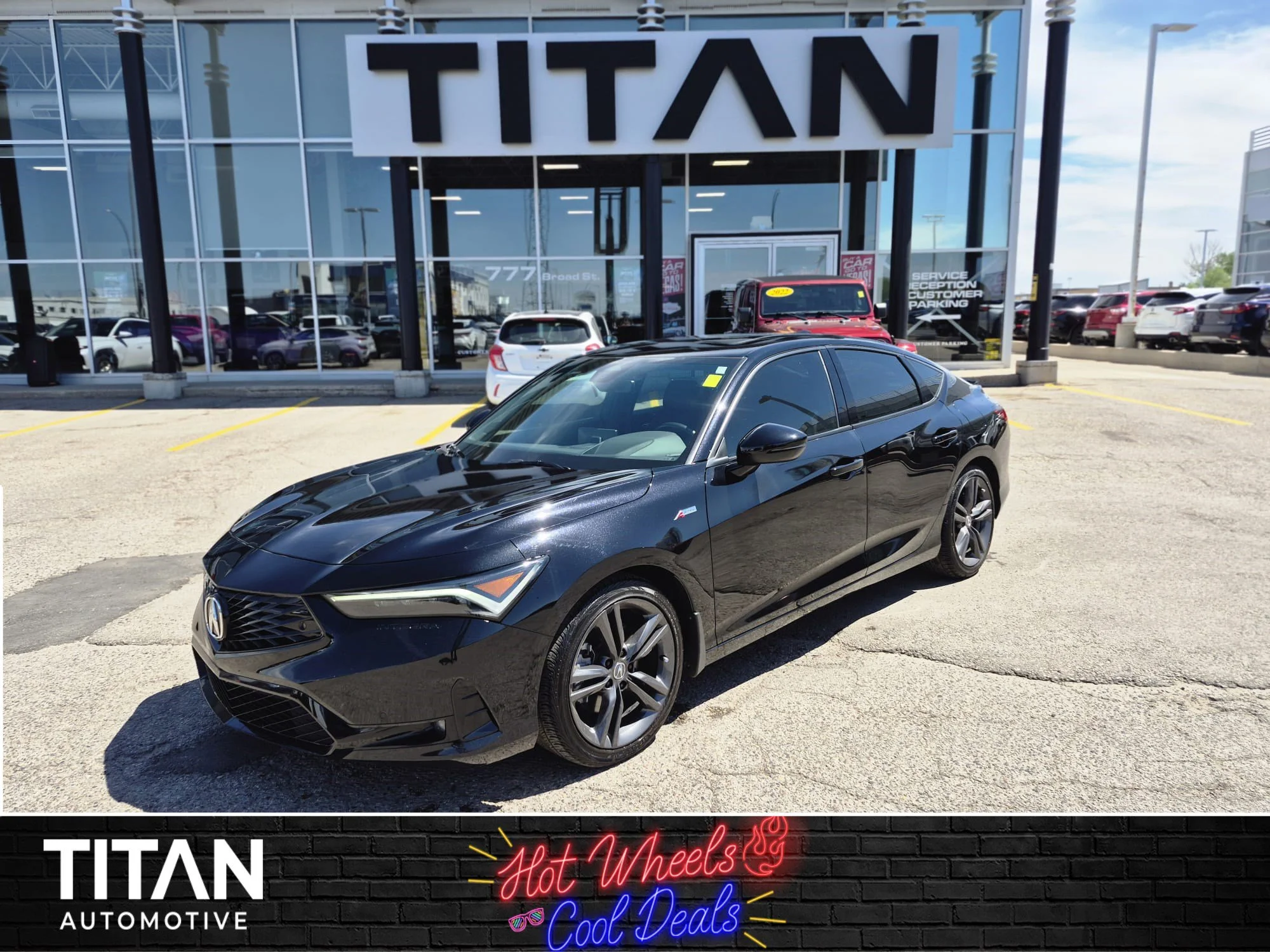 Certified Used 2025 Majestic Black Pearl Acura Elite A-Spec*Adaptive Cruise | Remote Start | Nav | Head Up Display | Htd Suede Seats | Sunroof image 1