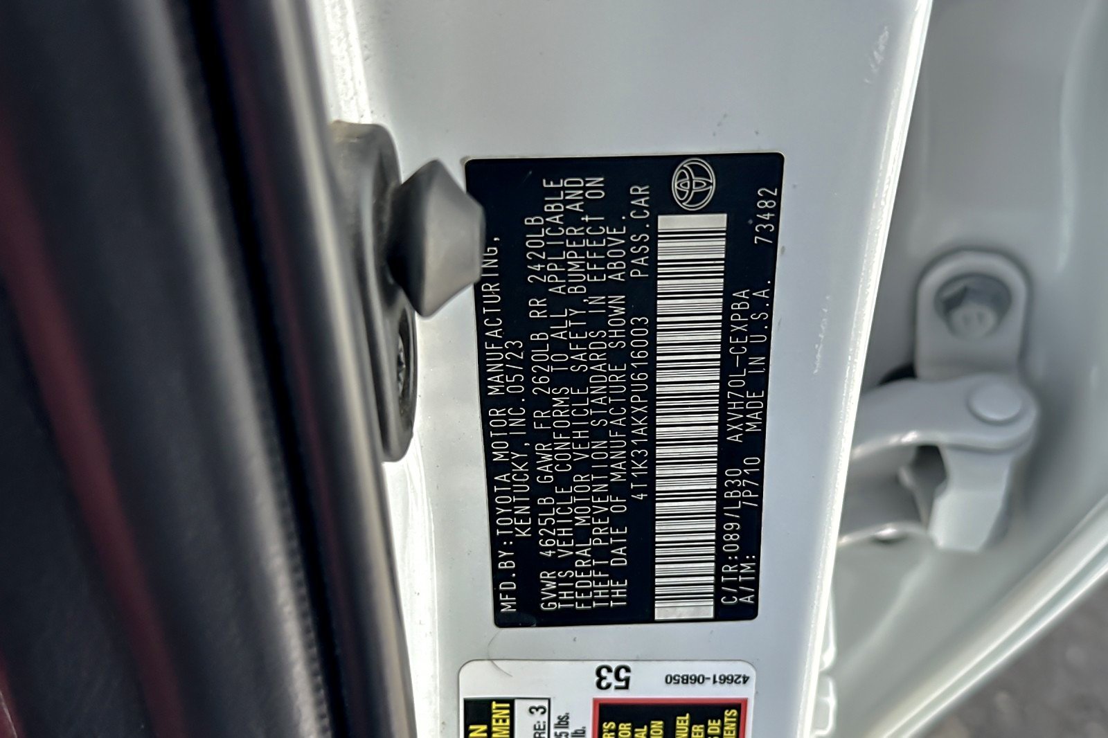 Certified Used 2023 Wind Chill Pearl Toyota Hybrid XSE image 27