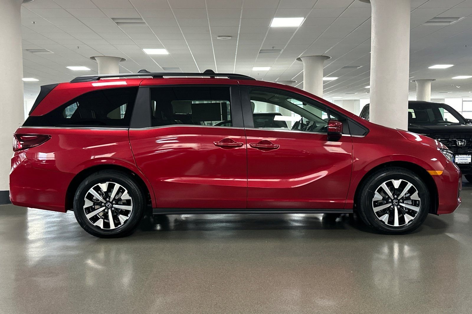 New 2026 Radiant Red Metallic II Honda EX-L image 3