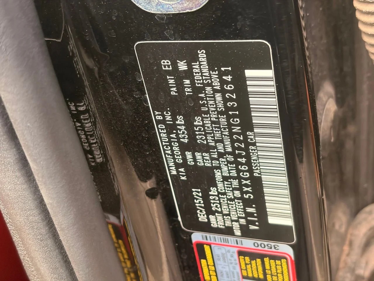 Used 2022 Ebony Black Kia GT-Line image 10