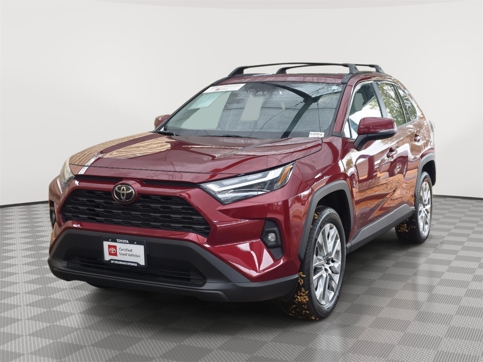 Certified Used 2025 Ruby Flare Pearl Toyota XLE Premium image 3