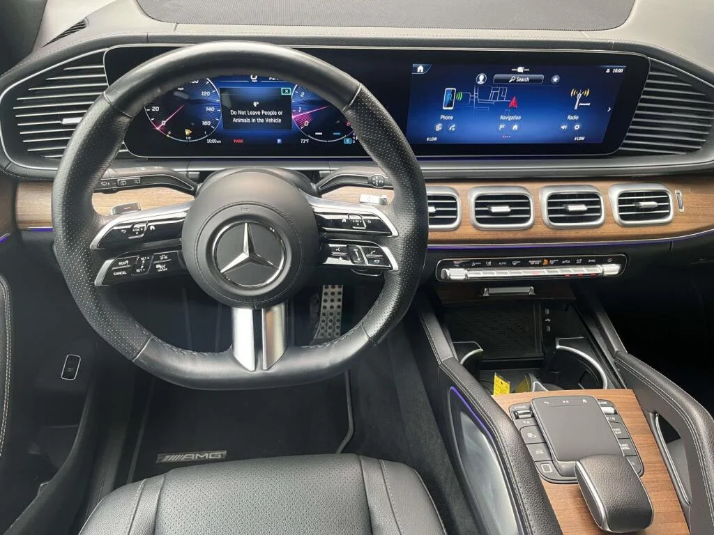 Certified Used 2025 Selenite Grey Metallic Mercedes-Benz GLS 450 image 2