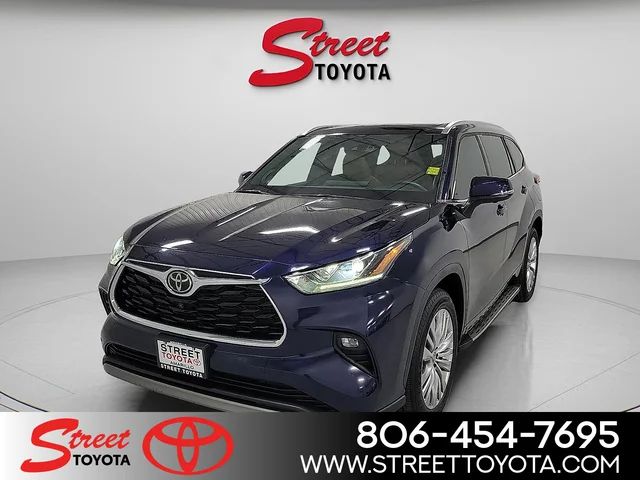 Certified Pre-Owned 2024 Toyota Highlander Platinum FWD Sport Utility For Sale in Amarillo, TX