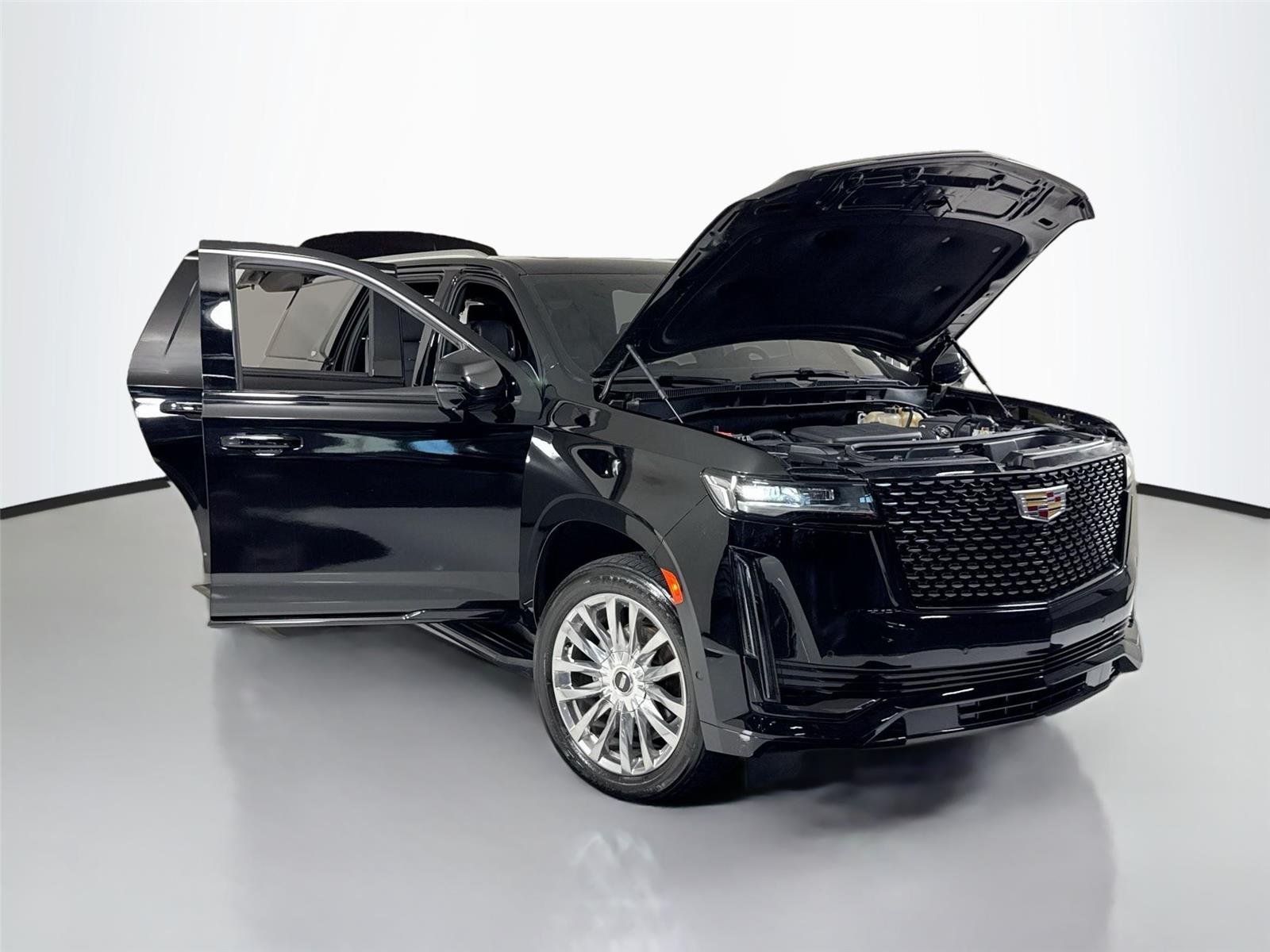 Used 2023 Black Raven Cadillac 4WD Premium Luxury | Super Cruise | Rear Seat Entertainment image 47