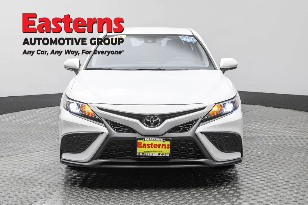 Used 2024 White Toyota SE image 2