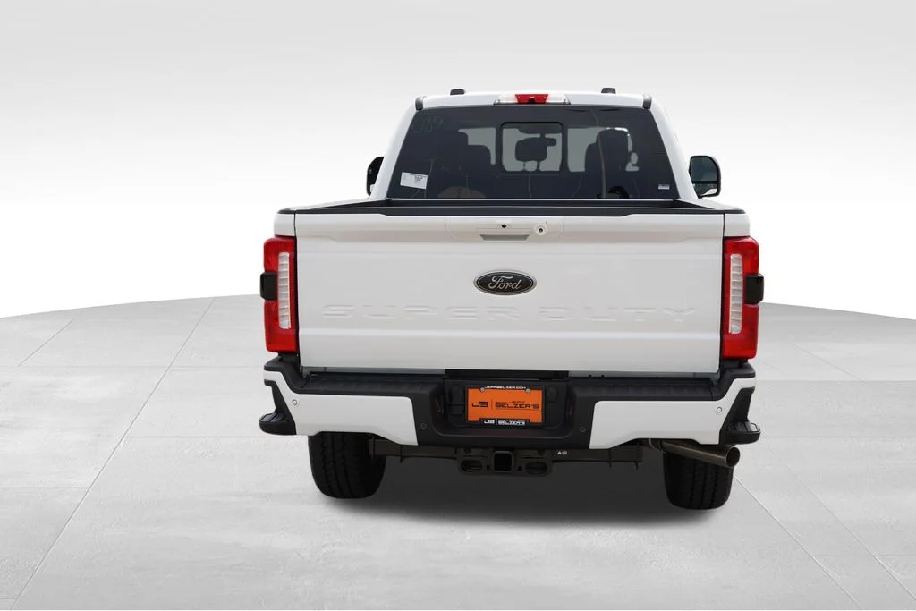 New 2026 Star White Metallic Tri-Coat Ford Lariat image 4