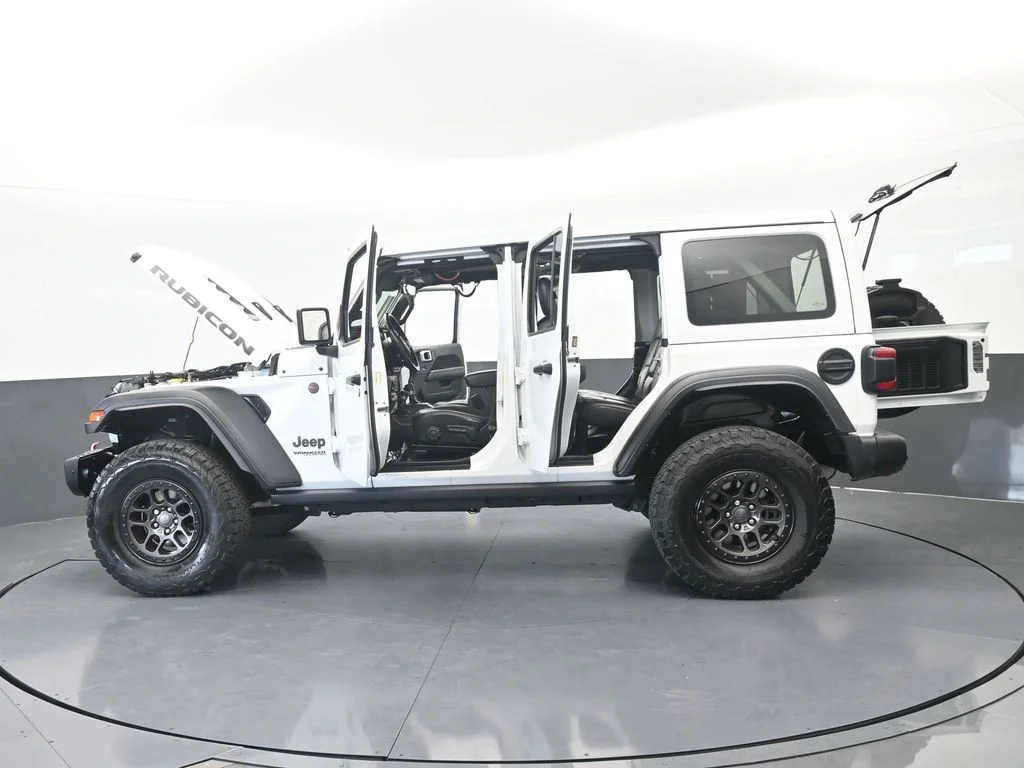 Used 2022 Bright White Clearcoat Jeep Unlimited Rubicon image 76