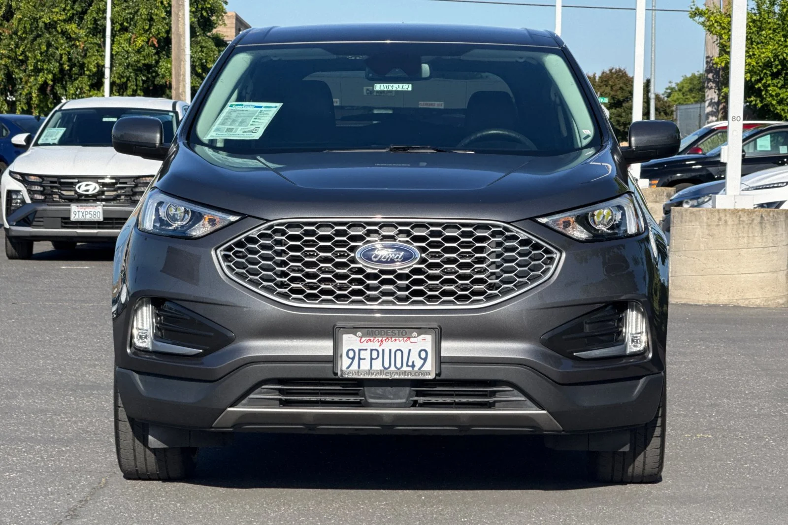 Used 2023 Gray Metallic Ford SEL image 9