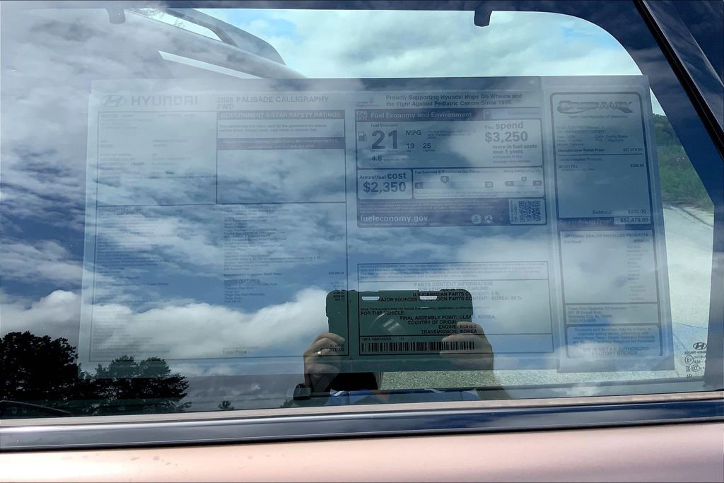 2026 Hyundai Palisade Calligraphy - Photo 22