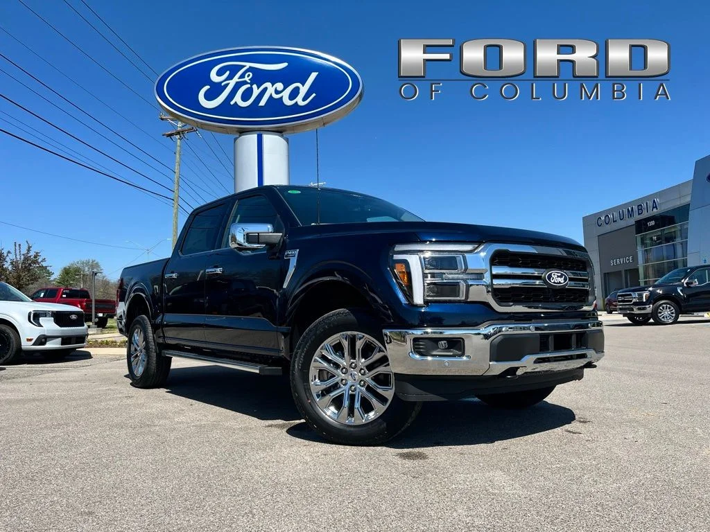 New 2026 Blue Ford Lariat image 1