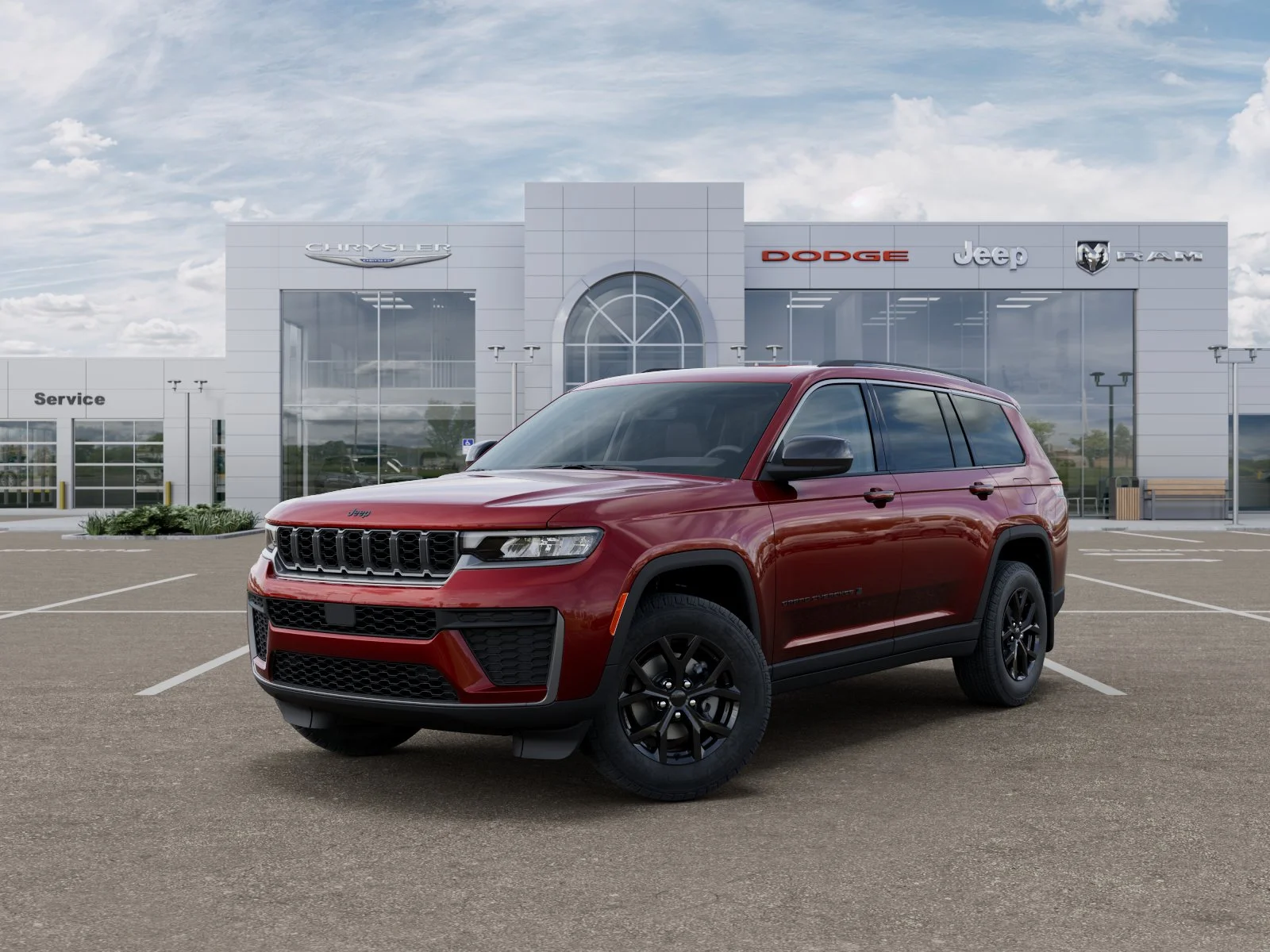 New 2026 Velvet Red Pearl-Coat Exterior Paint Jeep Altitude image 29