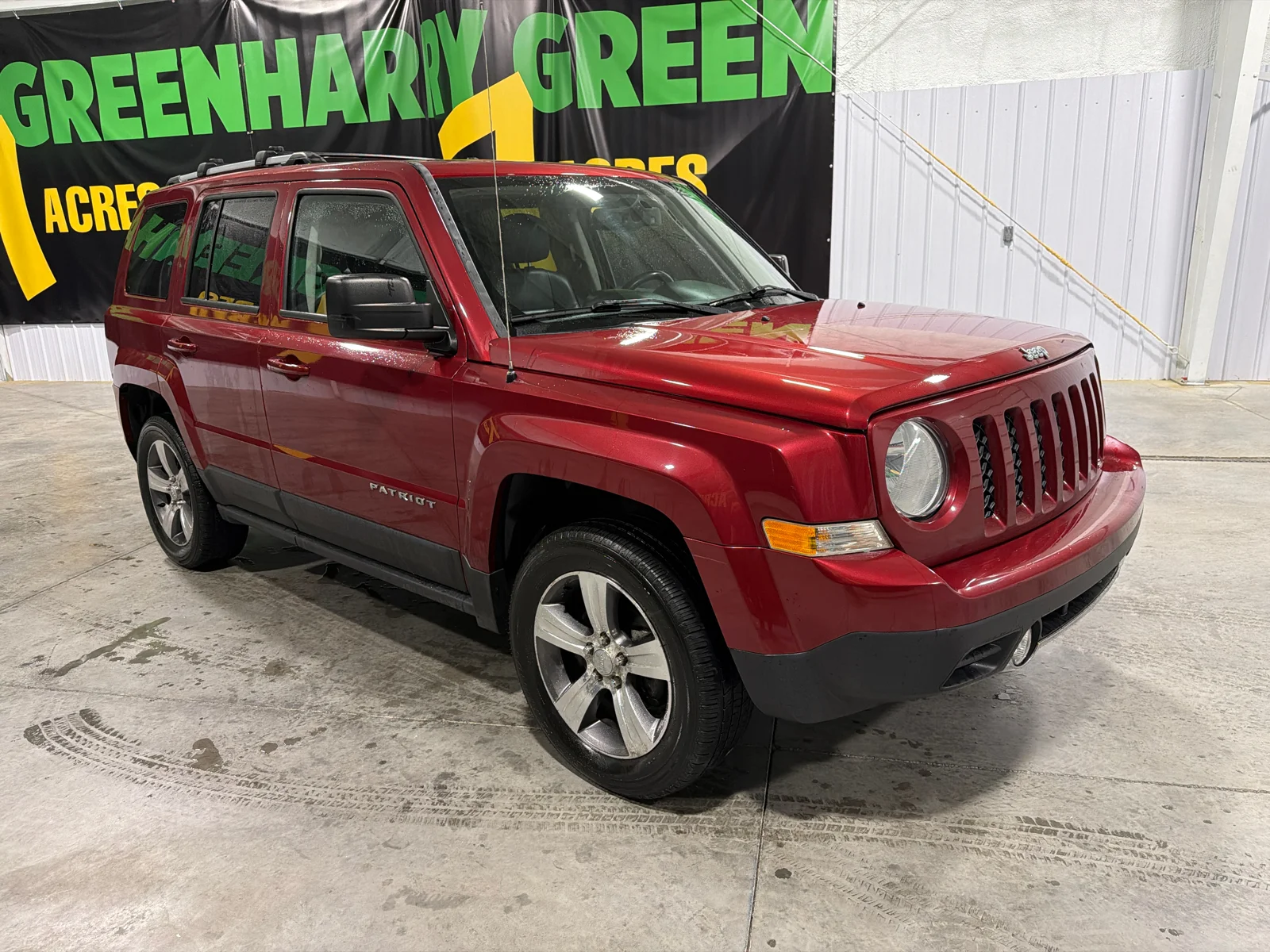 Used 2017 Deep Cherry Red Crystal Pearlcoat Jeep High Altitude image 2