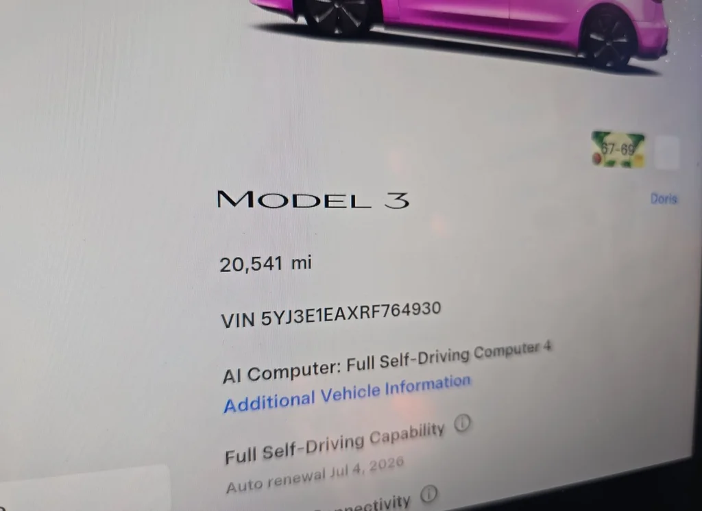 Used 2024 Gray Tesla Base image 5