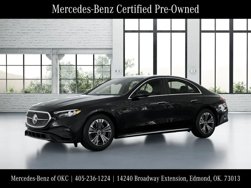 Certified Used 2025 Black Mercedes-Benz E 350 image 39