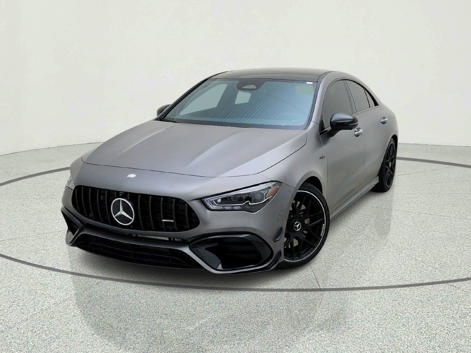 Certified Used 2025 MANUFAKTUR Mountain Grey Magno Mercedes-Benz AMG® CLA 45 image 3