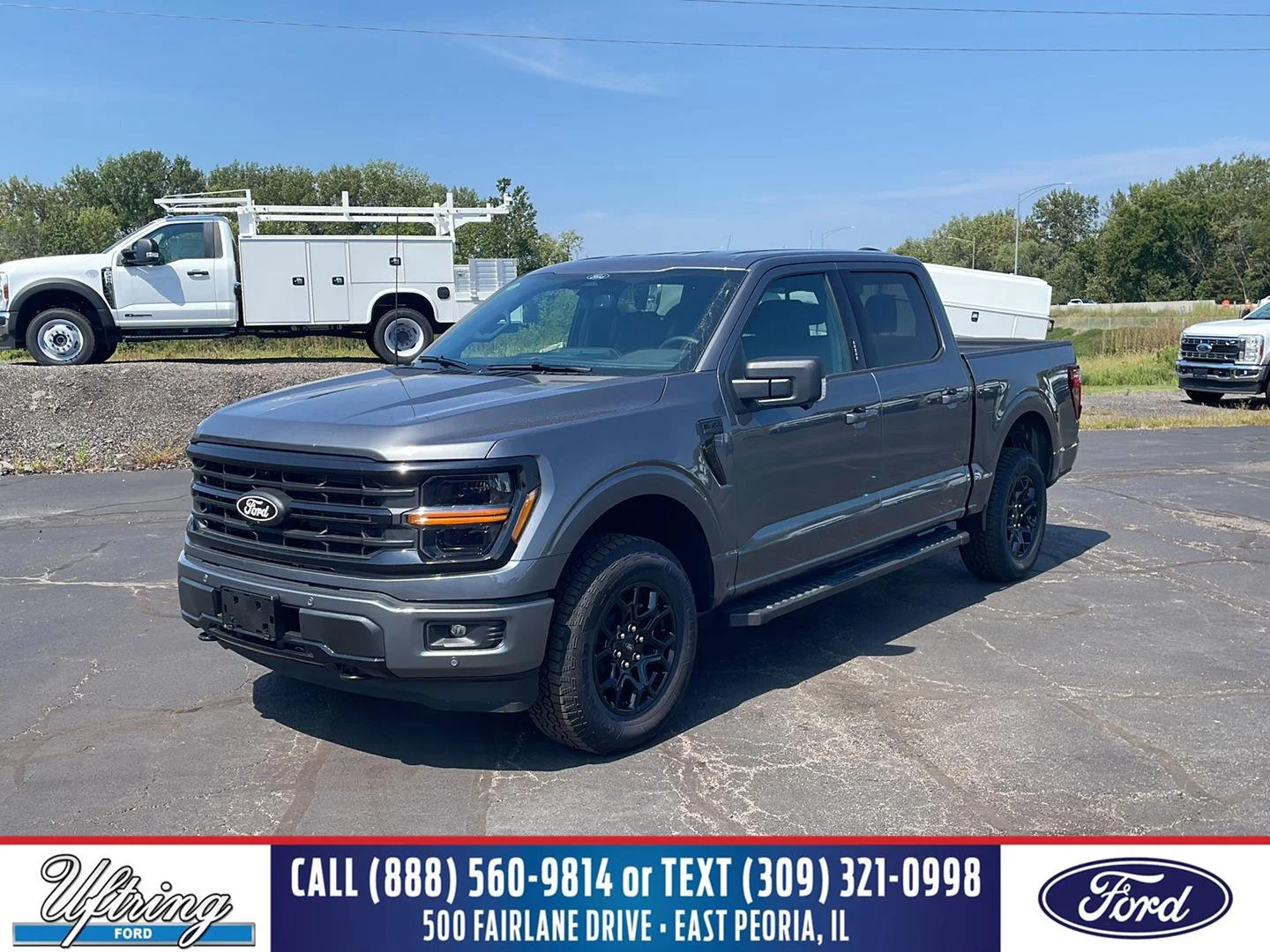 New 2026 Carbonized Gray Metallic Ford XLT image 1