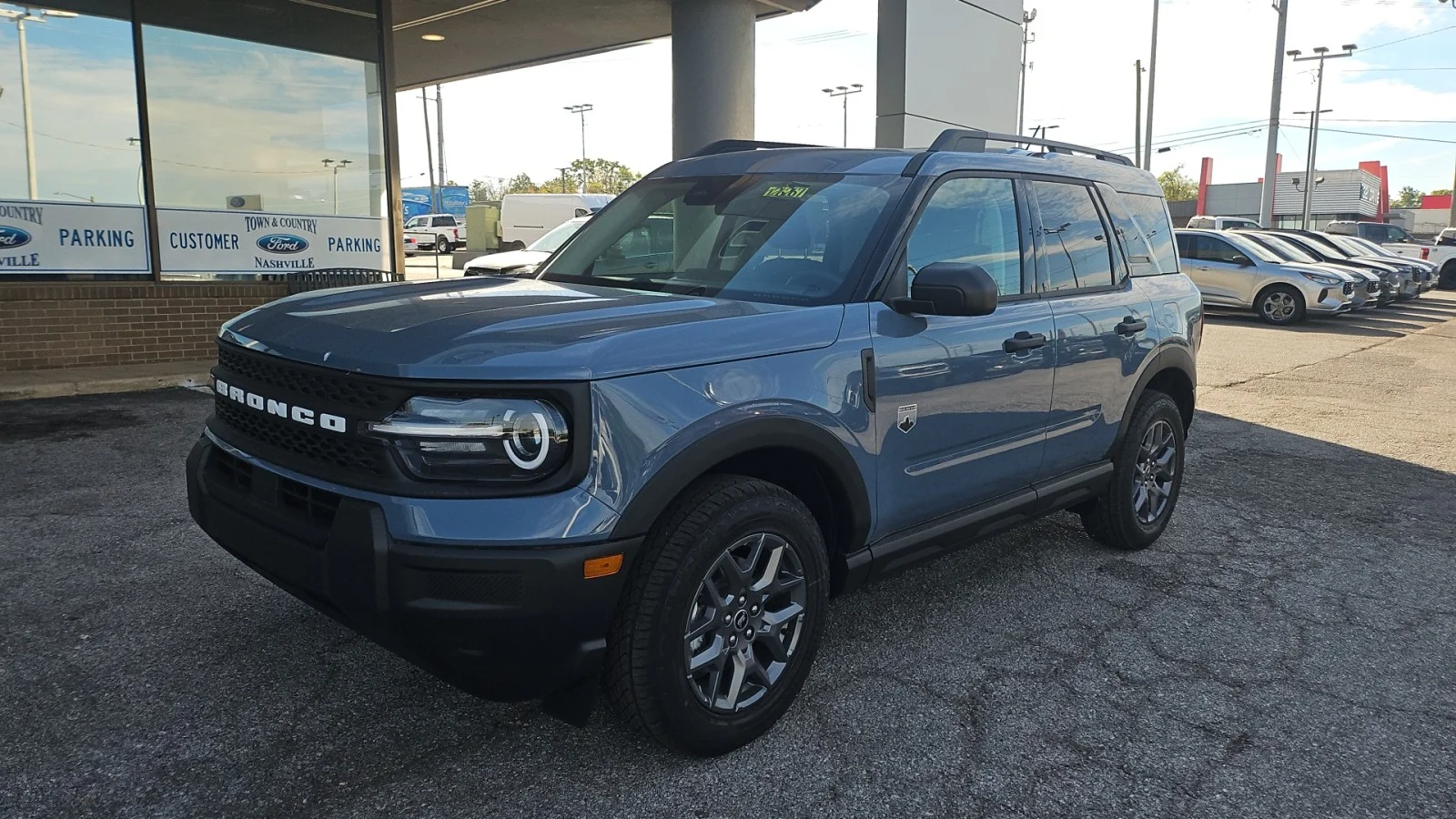 New 2026 Azure Gray Metallic Tri-Coat Ford Big Bend 4WD image 1