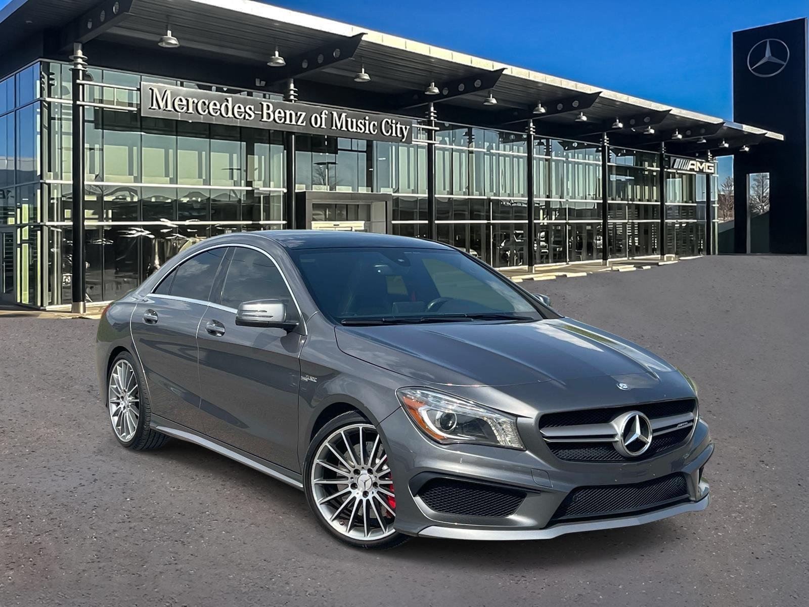 Used 2015 Mountain Gray Metallic Mercedes-Benz CLA 45 AMG® image 1
