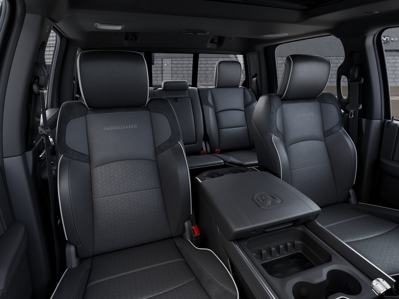 New 2026 Ceramic Gray Clear-Coat Exterior Paint RAM Laramie image 9