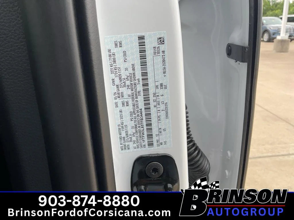 New 2026 Oxford White Ford XLT image 18