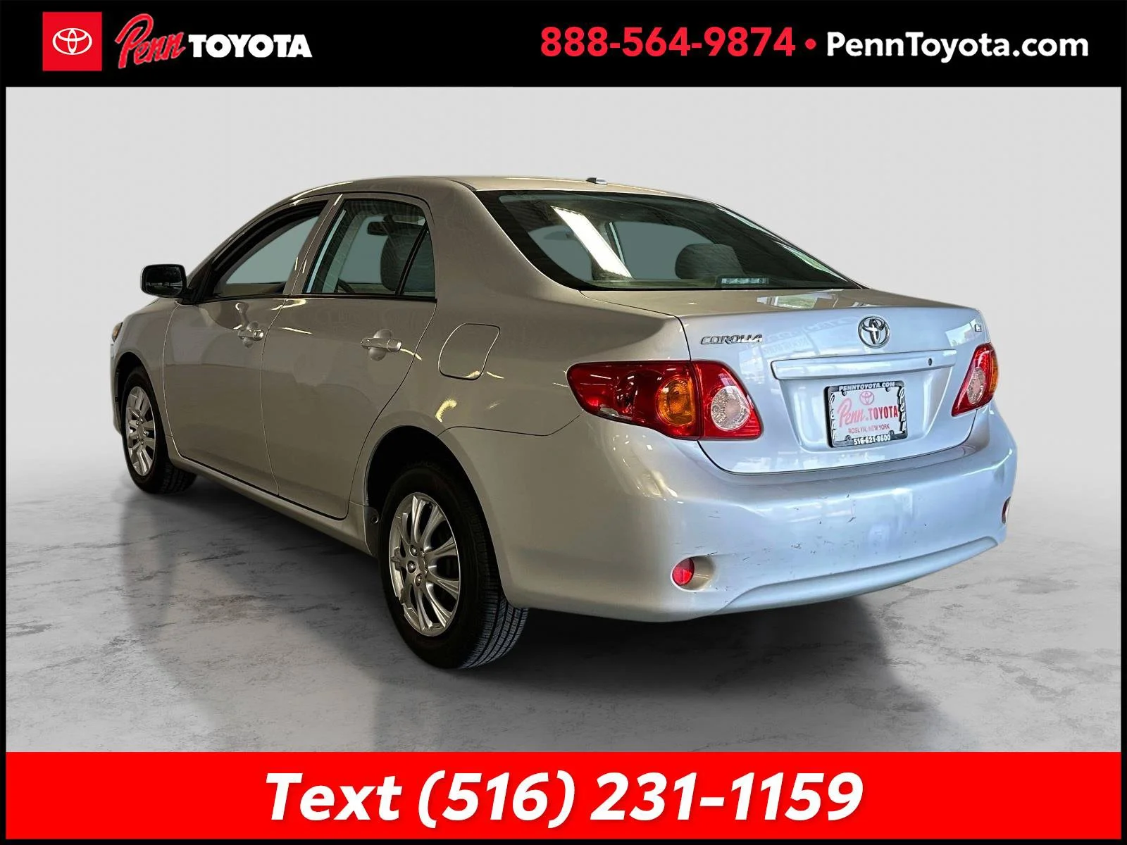 Used 2009 Classic Silver Metallic Toyota LE image 6
