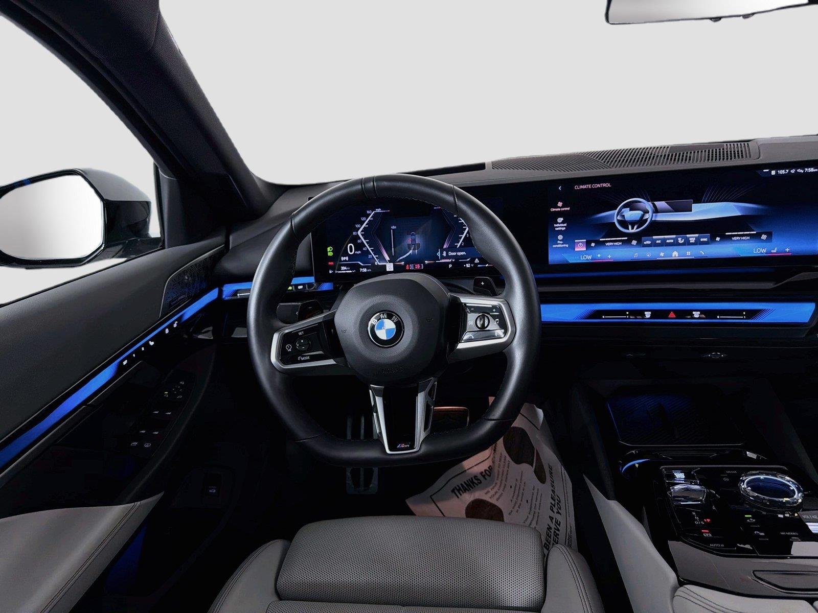 Certified Used 2024 Black Sapphire Metallic BMW 540i xDrive image 24