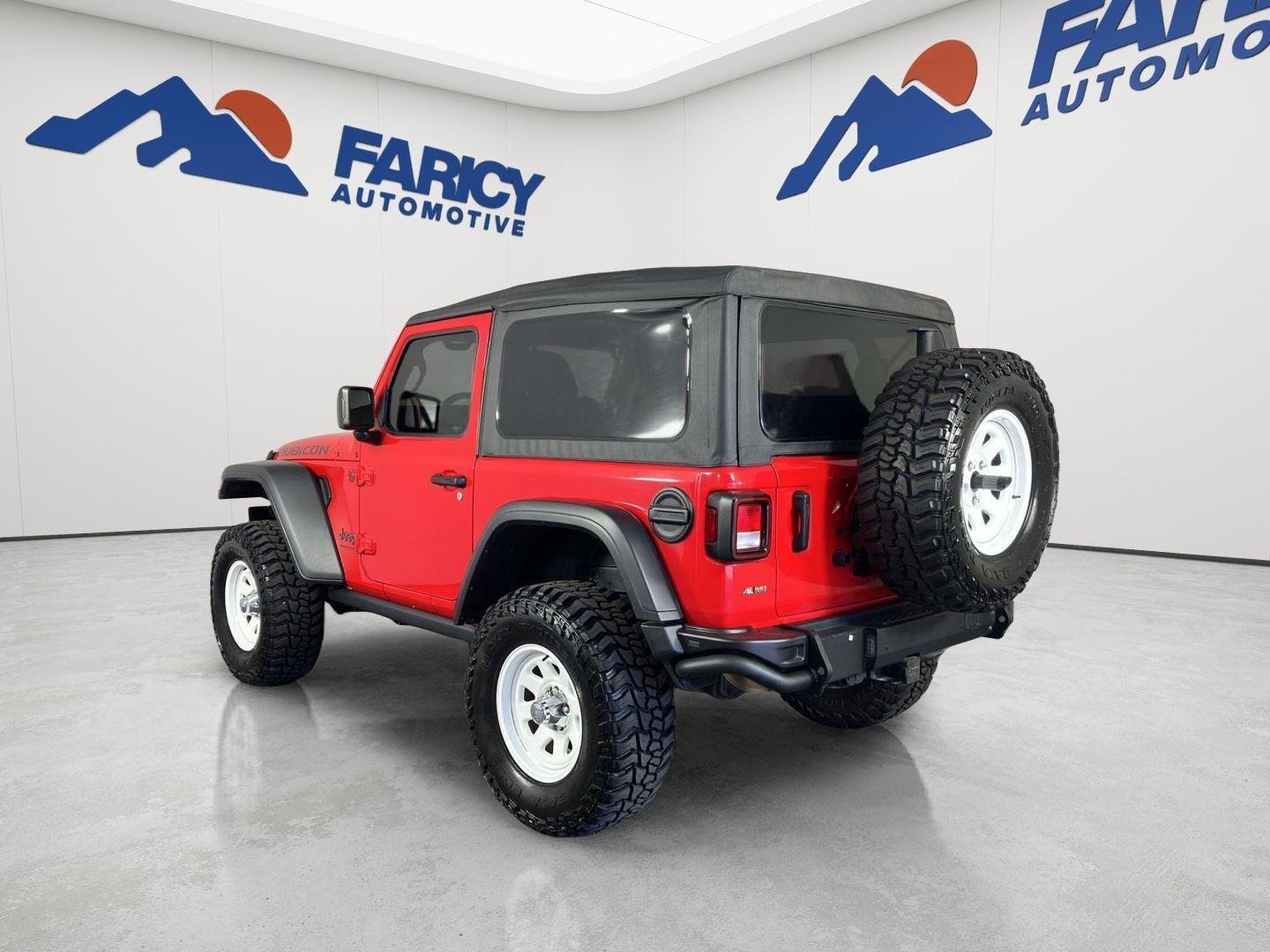 Used 2021 Firecracker Red Clearcoat Jeep Rubicon image 2