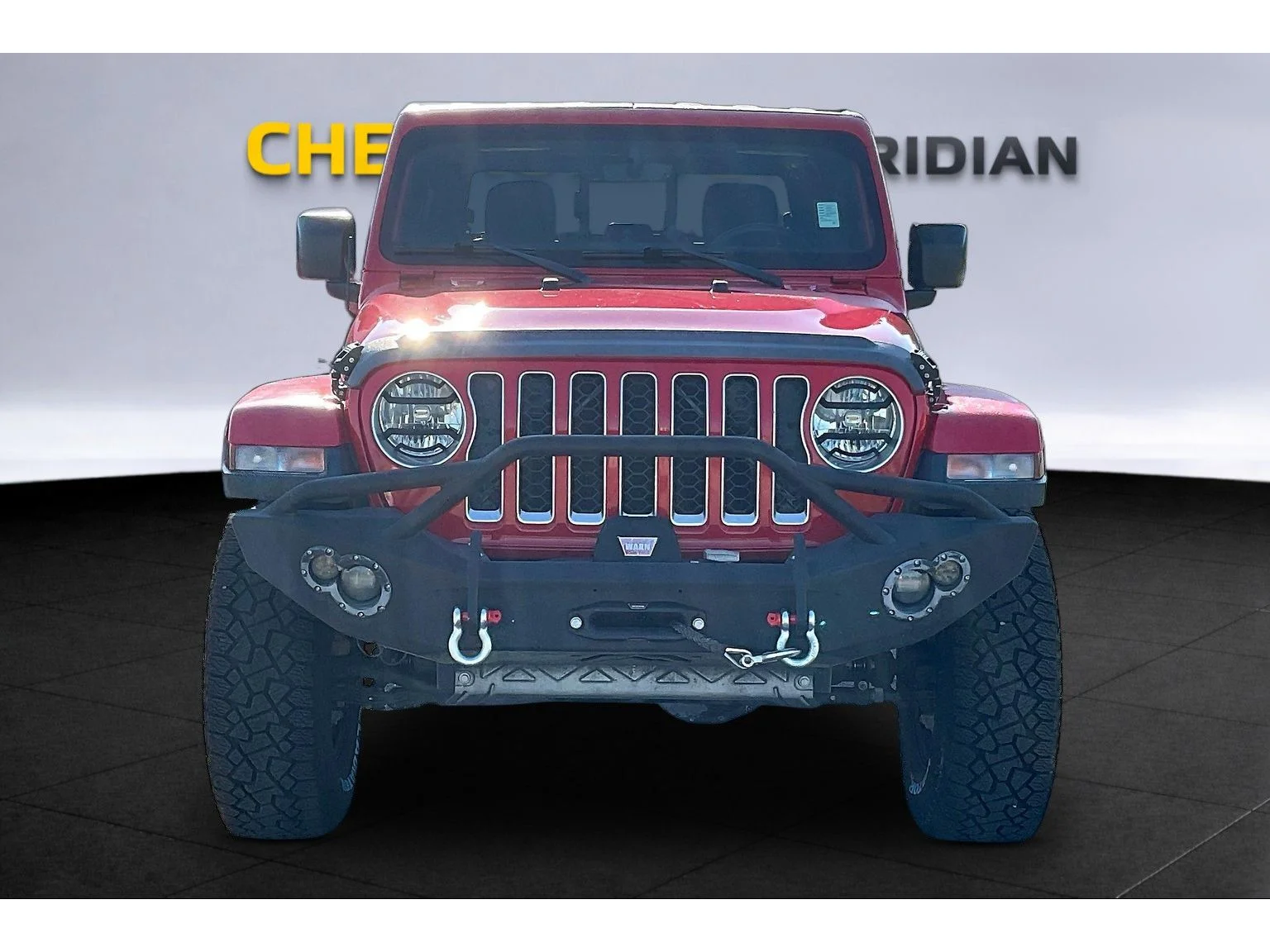 Used 2020 Red Jeep Overland image 3
