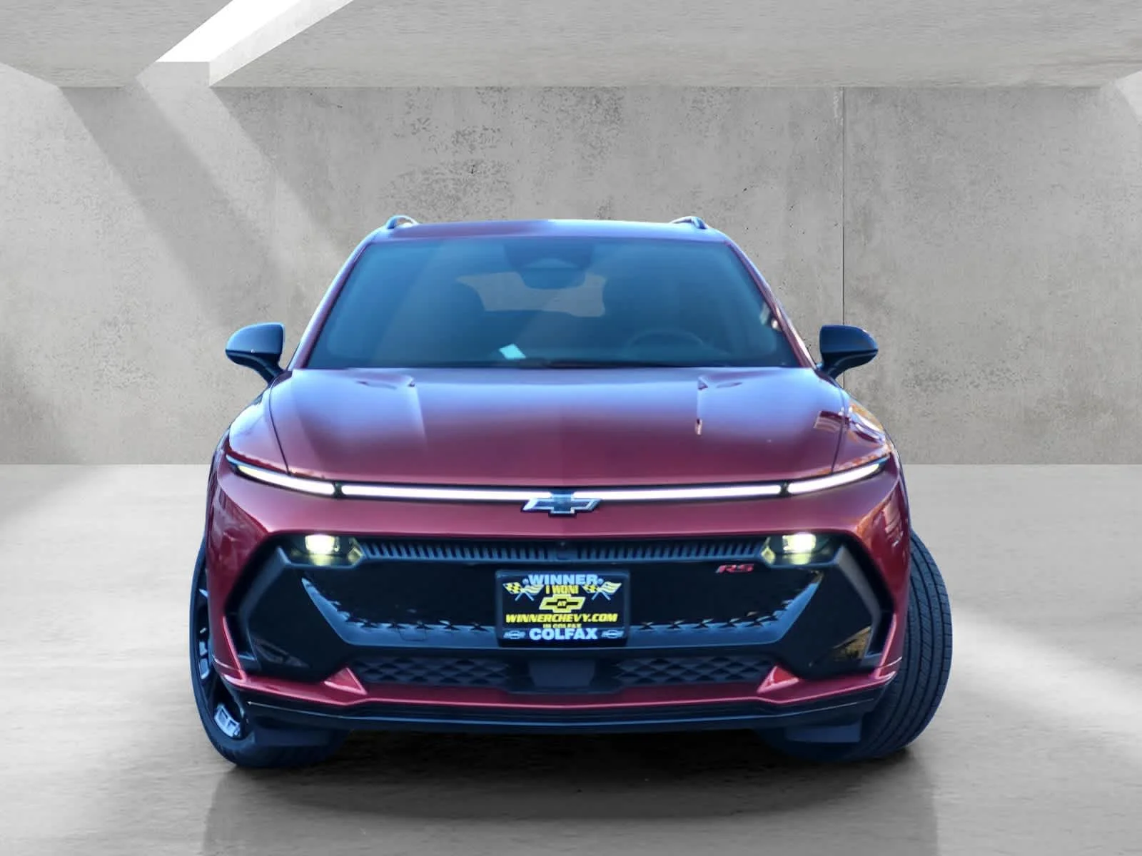 New 2025 Radiant Red Tintcoat Chevrolet RS image 2