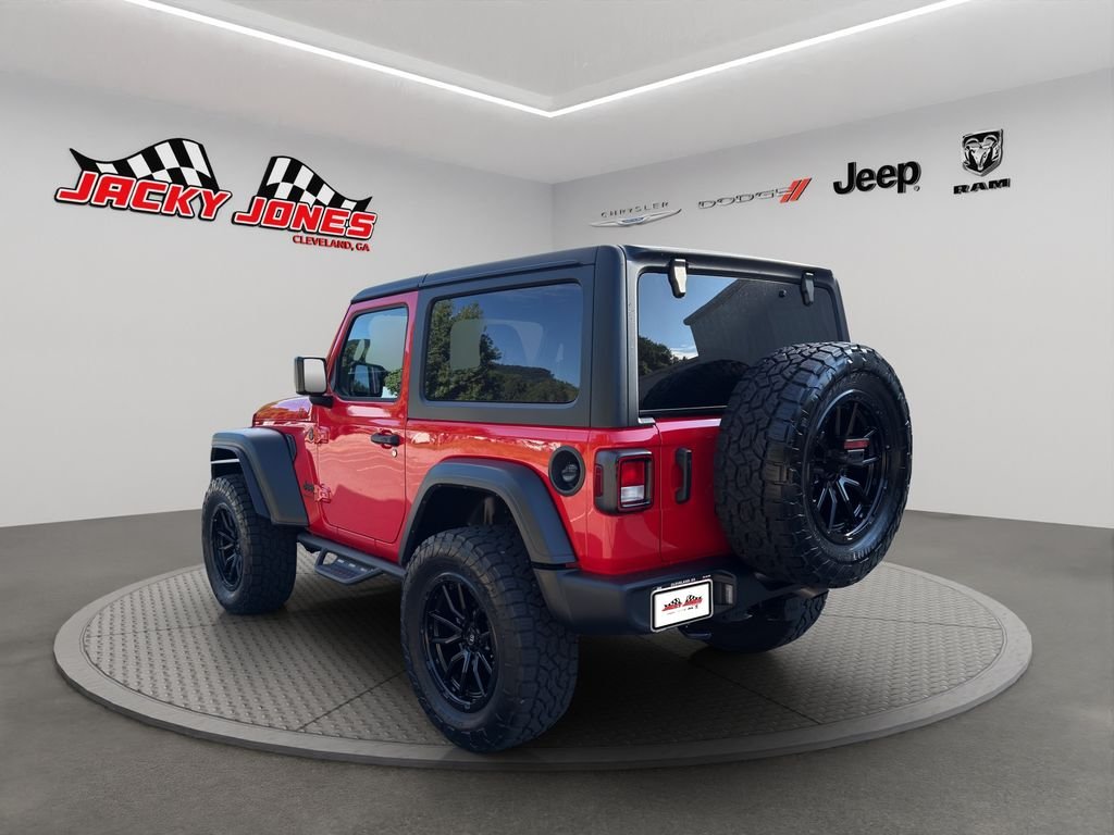 Used 2024 Firecracker Red Clearcoat Jeep Sport S image 7
