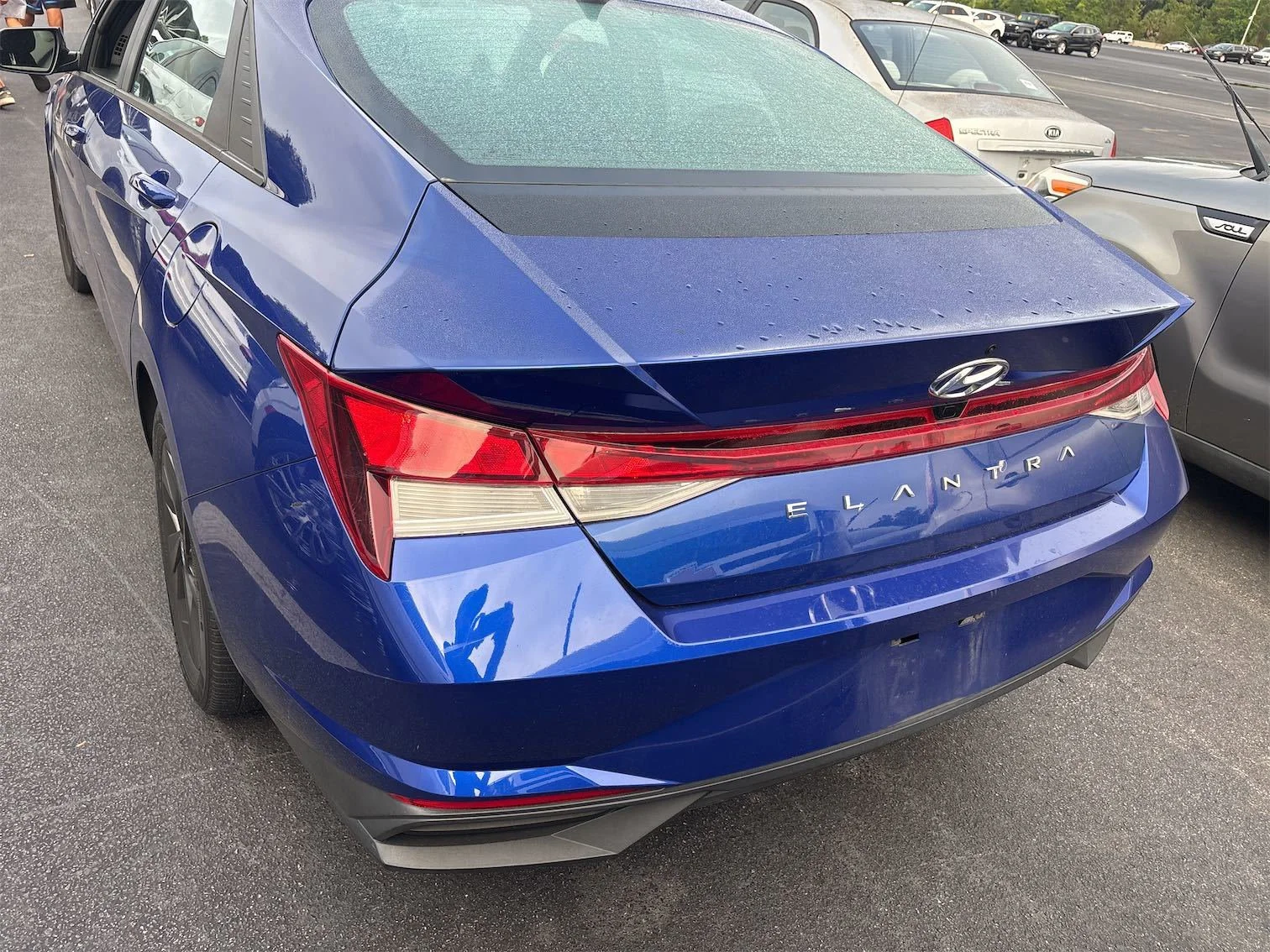 Used 2021 Intense Blue Hyundai SEL image 3