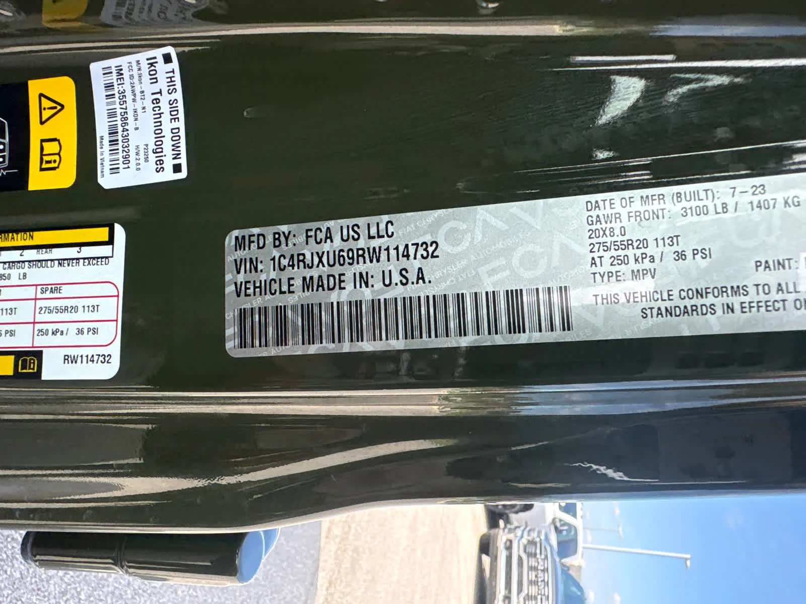 Used 2024 Sarge Green Clearcoat Jeep High Altitude image 31