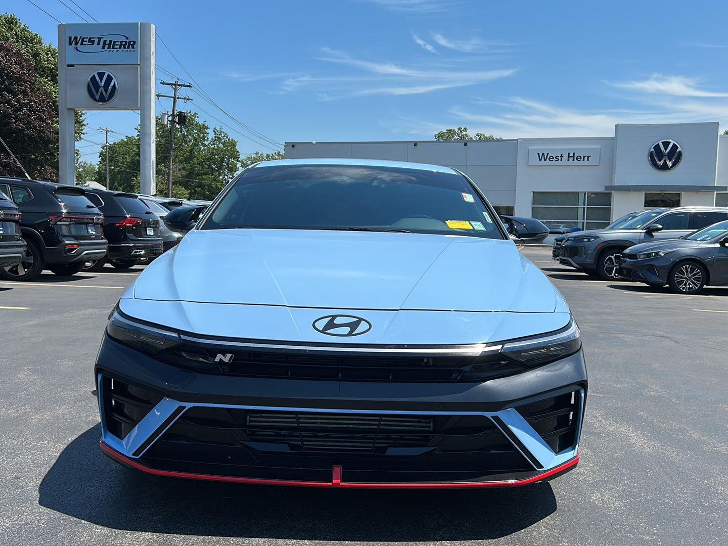 Used 2025 Performance Blue Hyundai Base image 2