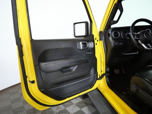 Certified Used 2019 Yellow Jeep Unlimited Sahara image 15