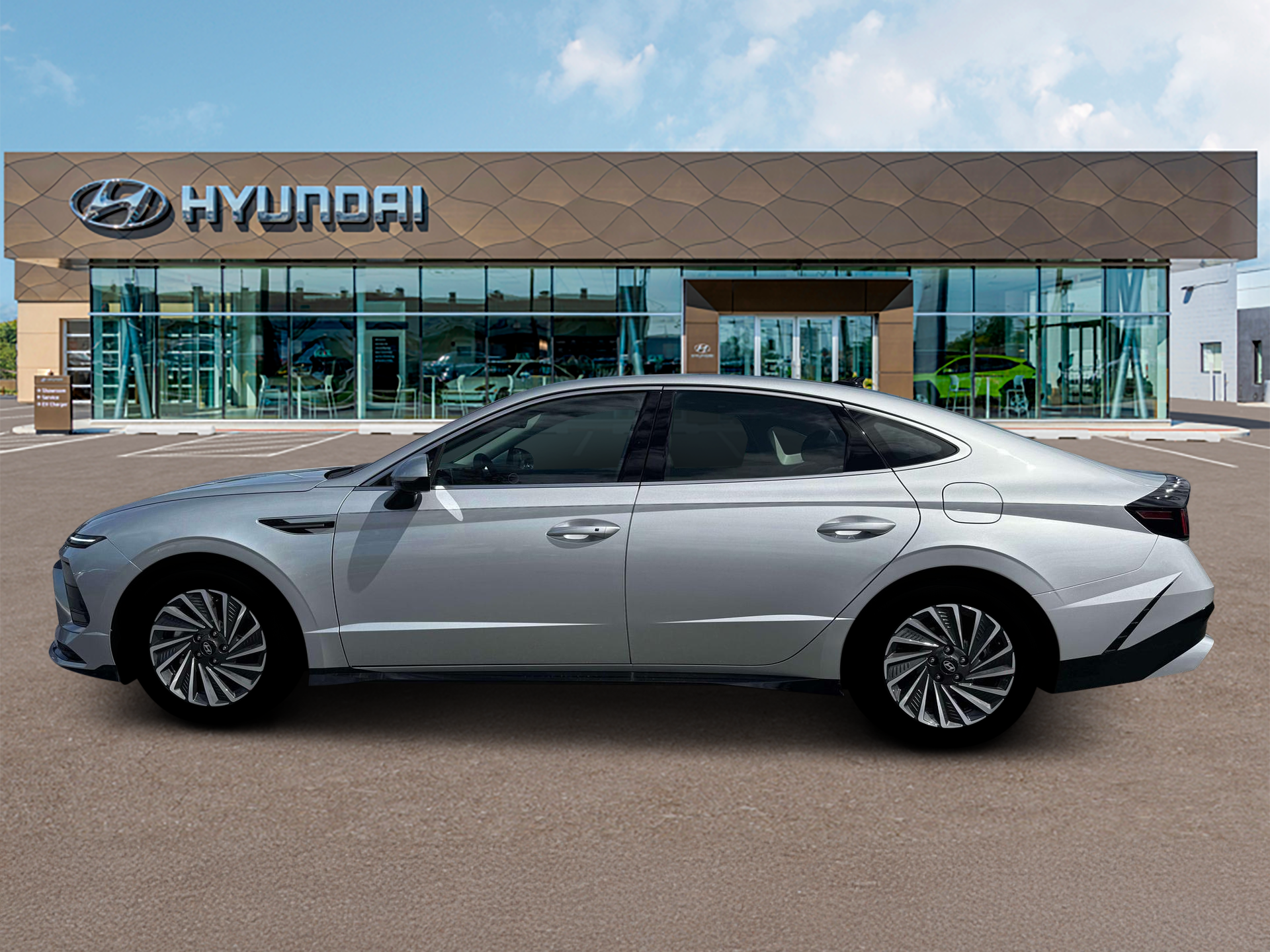 New 2026 Silver Hyundai SEL image 3