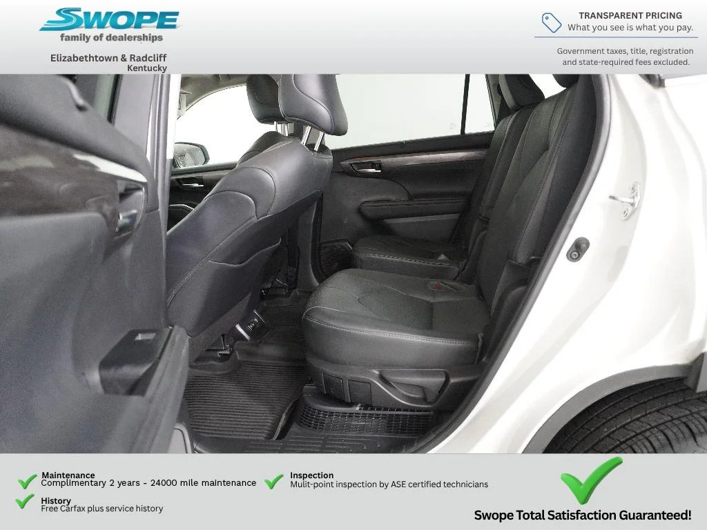 Used 2021 Blizzard Pearl Toyota Hybrid Platinum image 12